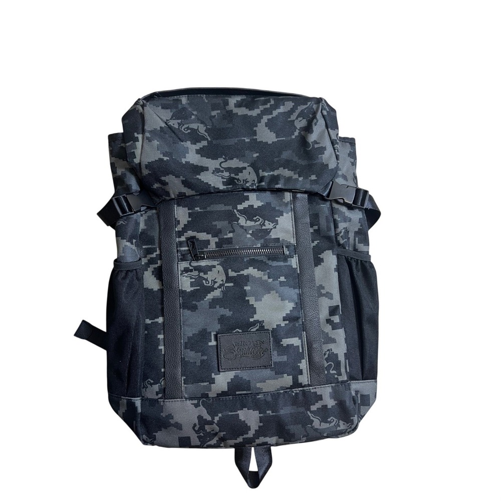 Red Bull Signature Series Digital Camo Backpack Gray Black Tactical Rucksack